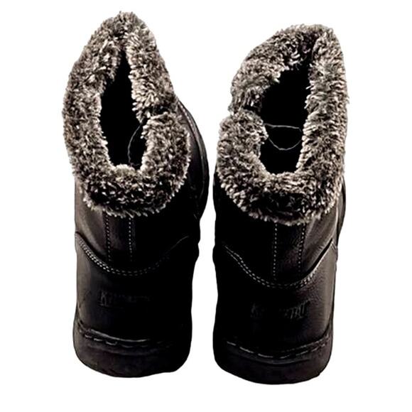 Khombu Addison Women's Black All-Weather Ankle Boots - Size 6 - Picture 2 of 5